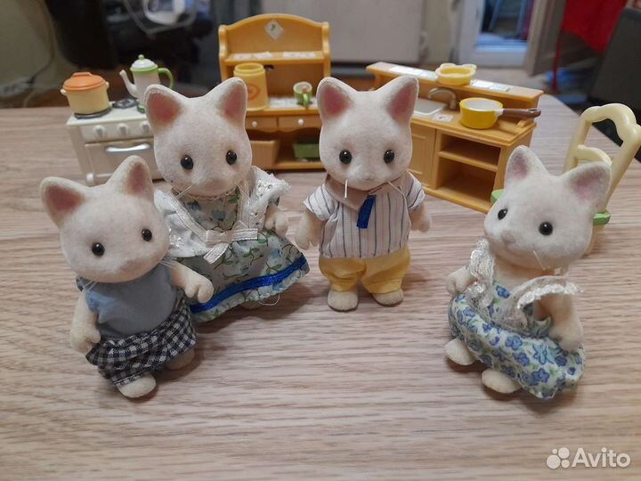 Sylvanian Families с мебелью