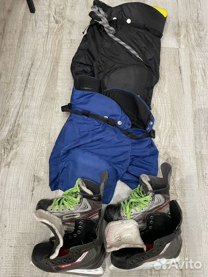 Коньки,шорты bauer