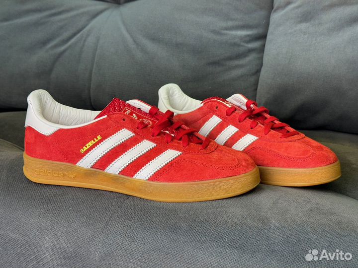 Кроссовки Adidas Gazelle Indoor 'Scarlet Gum'