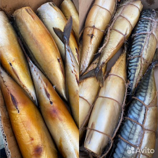 Копченая рыба и мясо