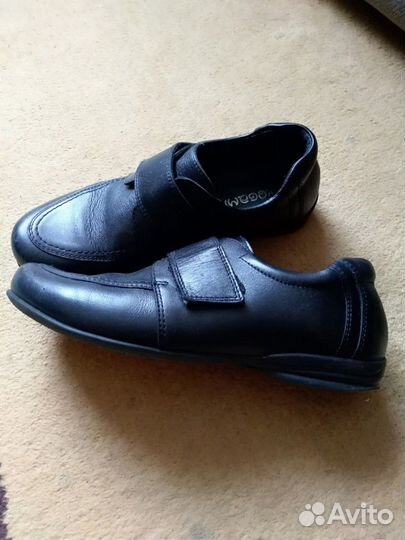 Ботинки кожаные для мальчика, 35