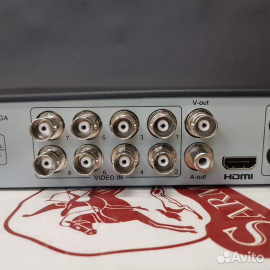 DSR-825 XVR видеорегистратор 8*2Мп 1080p, SarmatT