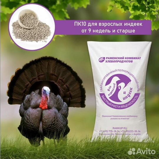 Комбикорма (спецкорма)