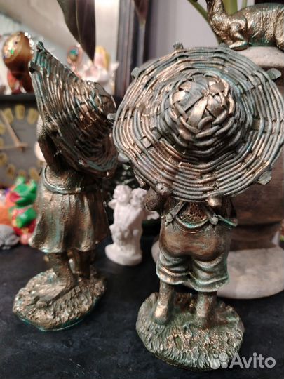 Фигурки под бронзу