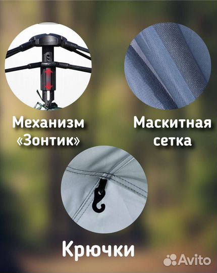 Палатка кухня шатер