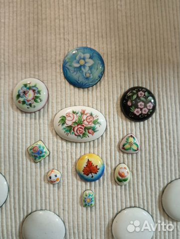 Финифть вставки и заготовки СССР