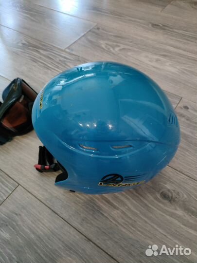 Шлем горнолыжный детский обхват головы 52см