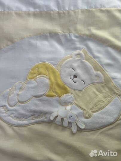 Одеяло в детскую кроватку