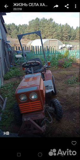 Мини-трактор КУРГАНМАШЗАВОД КМЗ-012, 1992