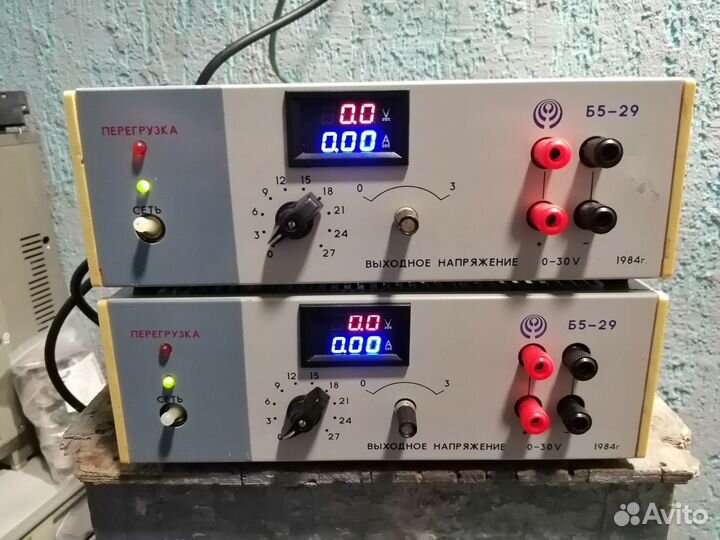 Источник постоянного тока Б5-29, 2 штуки. Модерниз