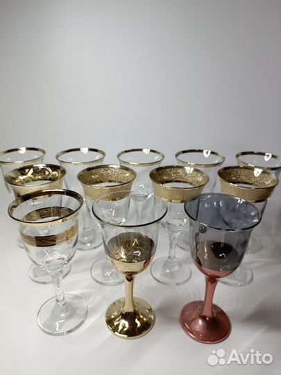 Бокалы для вина 12 шт новые, набор