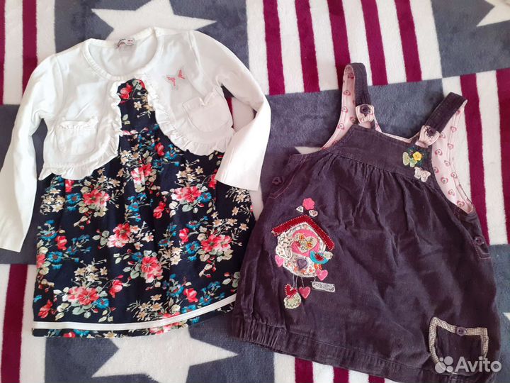 Пакет вещей на девочку 1- 3 года