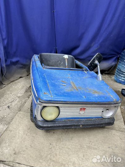 Педальная машинка СССР Москвич 3шт