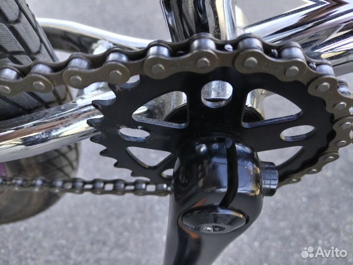 Бмх без тормозов фиолетовый