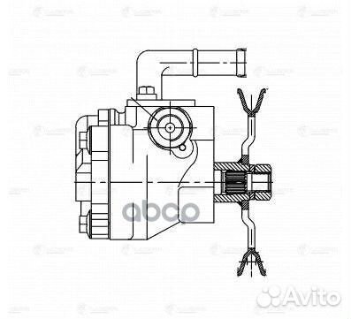 Насос гур LPS 0801 luzar