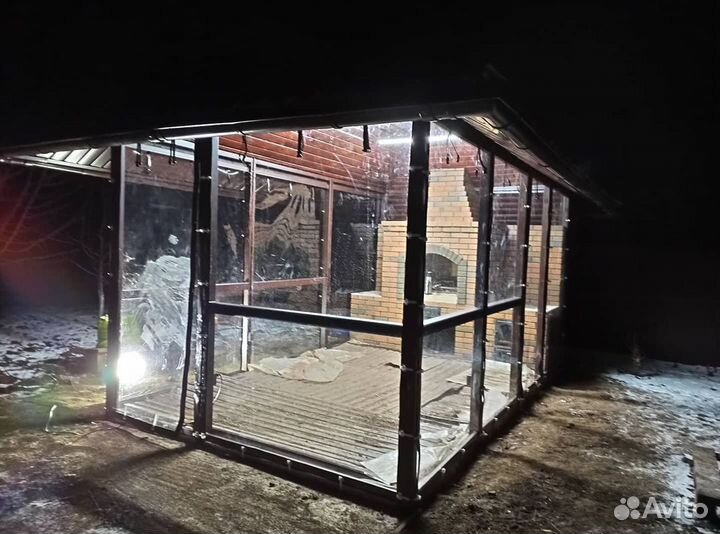 Мягкие окна на веранду