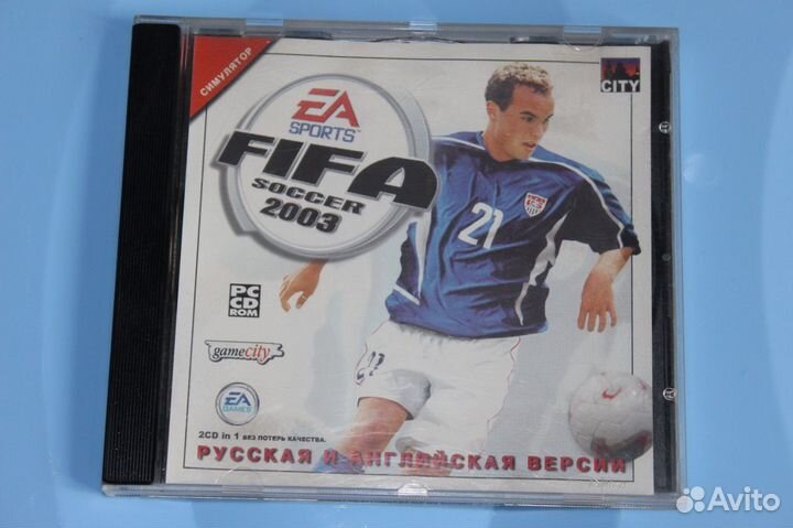 Компьютерная Игра CD - Fifa Soccer 2003 Футбол
