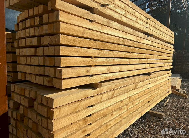 Доска обрезная 25х150х6000мм с доставкой