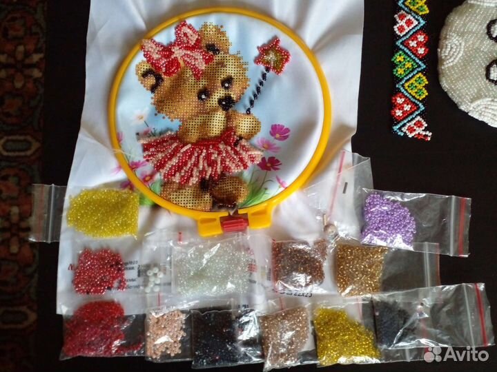 Бисер, пуговицы всё для рукоделия и творчества