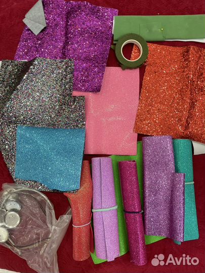 Материал для изготовления резиночек для волос