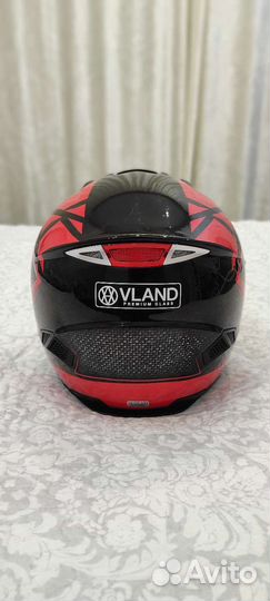 Мото шлем vland premium class