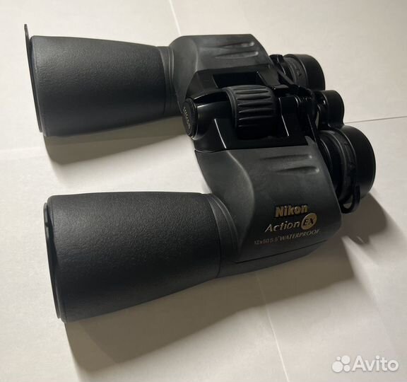 Бинокль nikon action Ex 12x50 5.5 waterproof