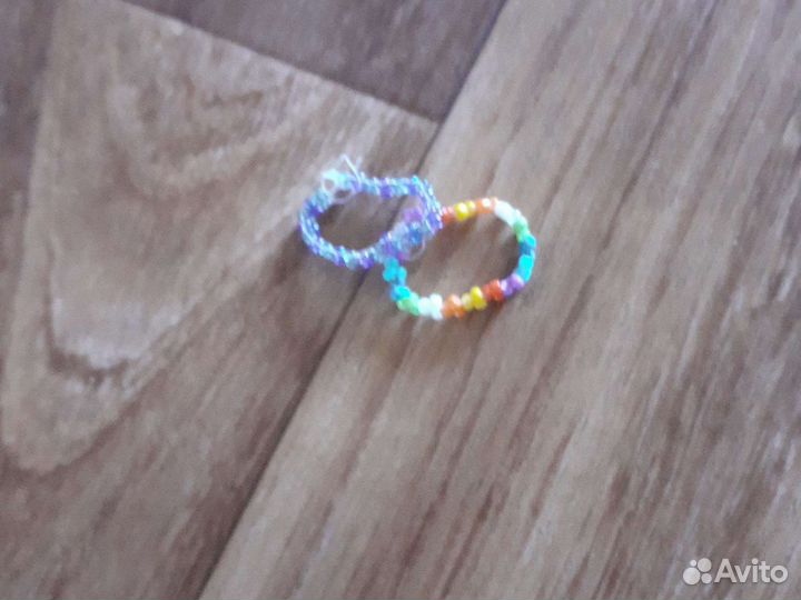 Колечки из бисера