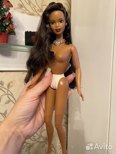 Кукла барби афро Charity ball