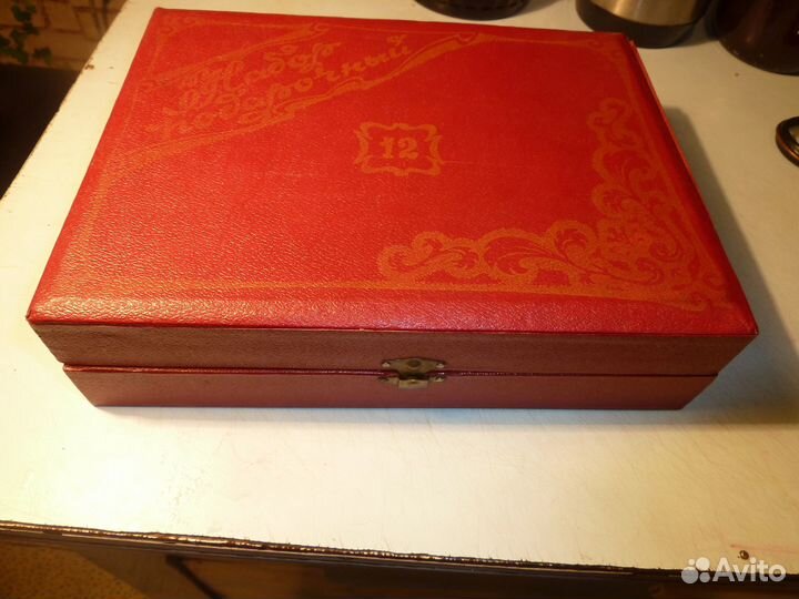 Столовый набор ложки и вилки СССР