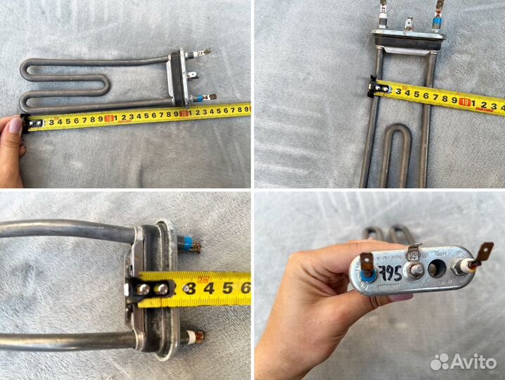 Тэн стиральной машины новый оригинал Италия