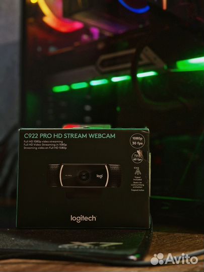 Веб-камера Logitech C922 Pro Stream