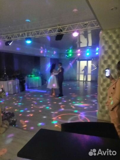 DJ(диджей) +Звук+Свет+Дым+Проектор
