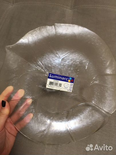 Набор тарелок luminarc и салатник