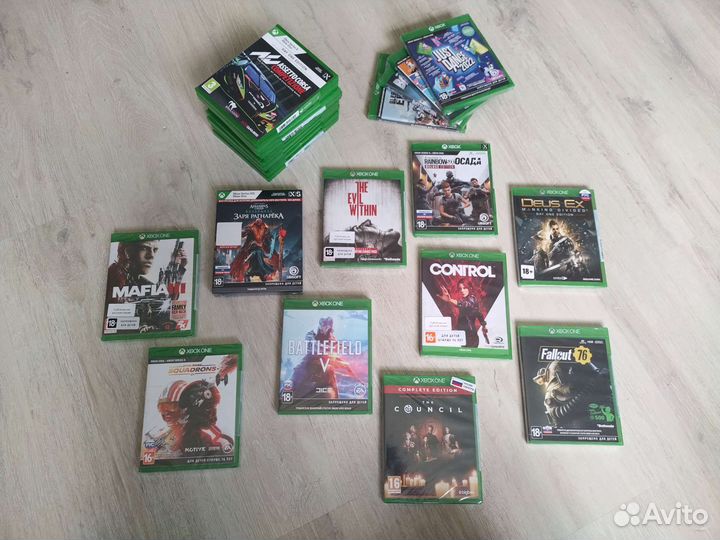 Новые Лицензионные диски на Xbox One / Series