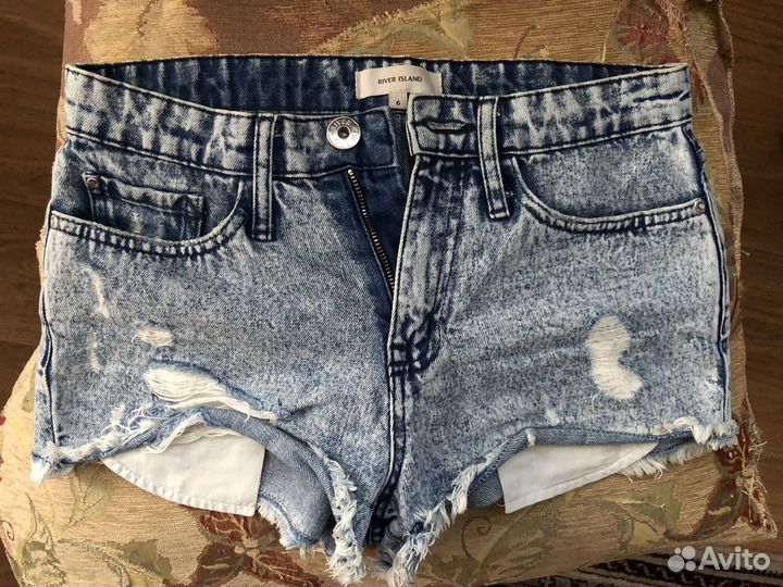 Шорты джинсовые