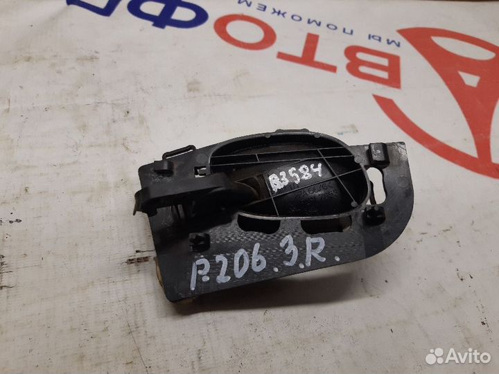 Ручка двери, 9632918877 peugeot 206, 3045255