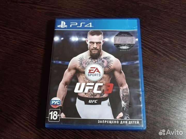 Игры для приставок ps4 UFC 3