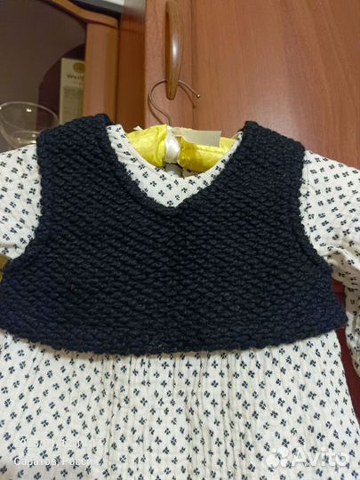 Теплое платье Zara 98