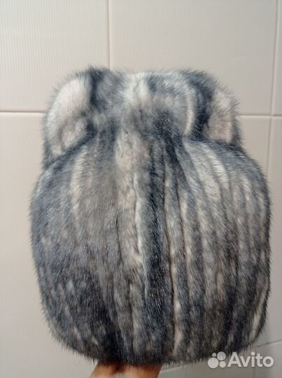 Шапка норковая женская