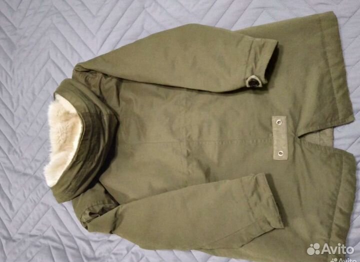 Утепленная парка zara