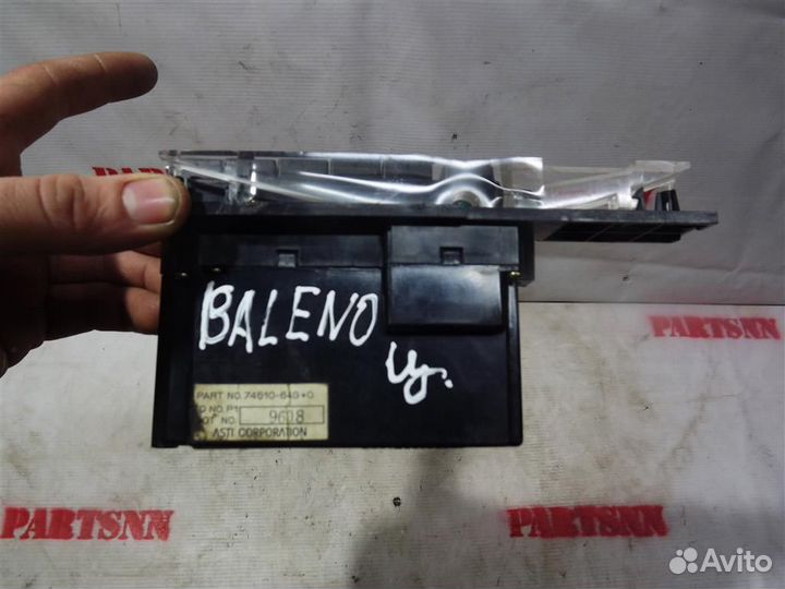 Блок управления печкой Сузуки Балено