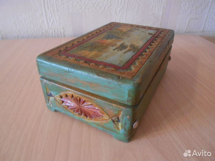 Шкатулка деревянная 1959 год и другие