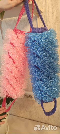 Мочалка ручной работы