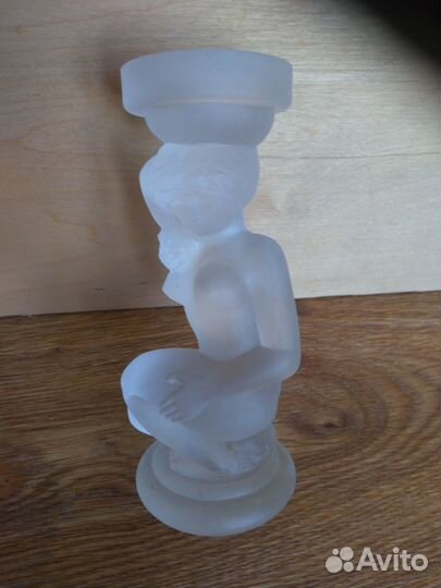 Подсвечник Обнажённая девушка Ню СССР