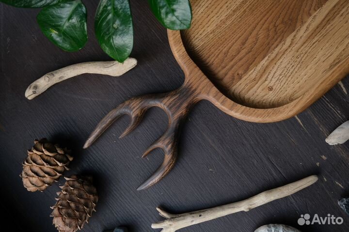 Рогатая доска из дуба