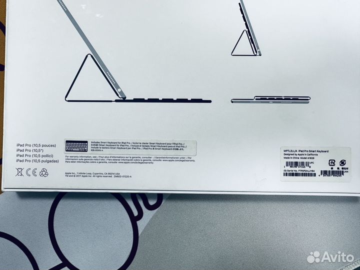 Apple SMART Keyboard для iPad 10.5