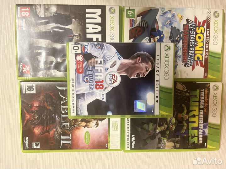 Игры на xbox 360 (FIFA)
