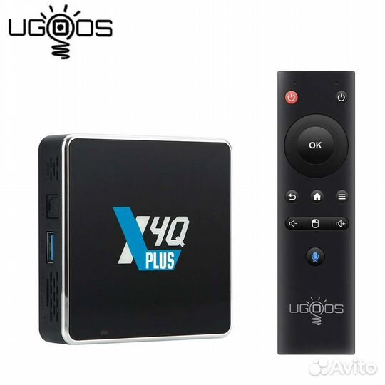Тв бокс Ugoos X4Q pro 4/32 + iptv + Apple TV