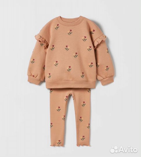 Костюм и свитшот Zara детский
