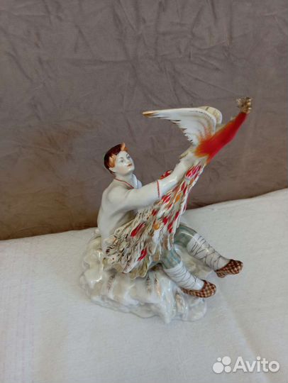Фарфоровая статуэтка девочка Потерялась (ау) СССР